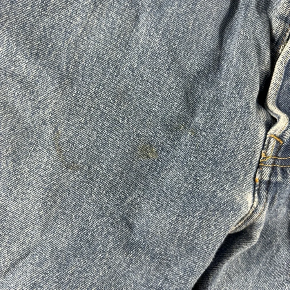 Levi's 501 Jeans 38x32 Medium Wash Straight Leg Button Fly Men's Denim Pants